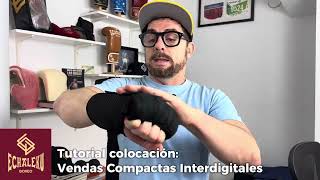 Tutorial colocación Vendas Compactas Interdigitales ECHALEKU BOXEO 🥊 [upl. by Alberik255]