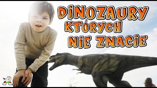 Dinozaury których nie znacie Dinozaury dla dzieci Poznajemy dinozaury Tęczowa Nauka [upl. by Nnav617]