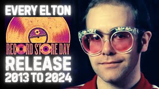 E016  Every Elton John Record Store Day Release 2013 to 2024 [upl. by Aihsi831]