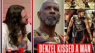 Denzel Washington KISSED A MAN In quotGladiator 2quot trending willsmith fyp tiktok diddy shorts us [upl. by Nugent188]