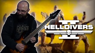 Helldivers 2  Main Theme  Metal Cover [upl. by Eelarbed]