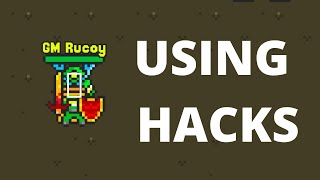 Using Hacks  Rucoy Online  Ghhnu [upl. by Tupler945]