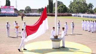 UPACARA PERINGATAN HUT REPUBLIK INDONESIA KE 71 DI KABUPATEN PANDEGLANG [upl. by Winton822]