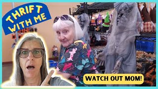 Saved My Mom From an Attack at Goodwill  Thrift With Me  Las Vegas Thrifting [upl. by Leonteen]