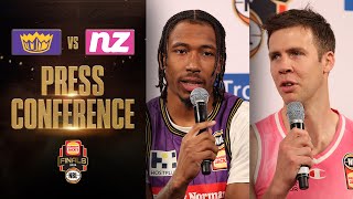 NBL24 Finals Launch  Sydney Kings and New Zealand Breakers press conference [upl. by Akenna493]