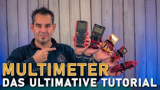 Multimeter 🛠️ Spannung Strom amp Widerstand messen 👍 Anleitung in Deutsch [upl. by Jezreel]