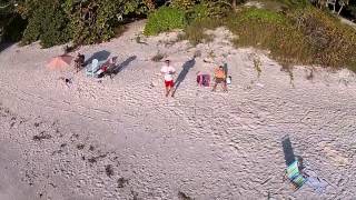 Drone Flying on Little Gasparilla Island [upl. by Esylla]