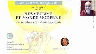 Hermétisme et Monde moderne une voie dinitiation spirituelle actuelle [upl. by Siwel]