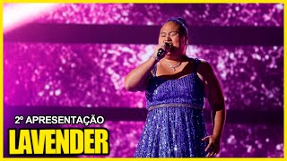 Lavender Darcangelo canta “I Wanna Know What Love Is” do Foreigner  Qualificações  AGT 2023 [upl. by Anneis]