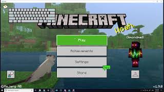 HOW TO GET KEYSTROKES IN MINECRAFT POCKET EDITION Tutorial [upl. by Alauqahs111]