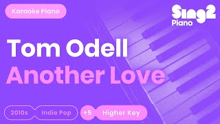 Tom Odell  Another Love Karaoke Piano [upl. by Linzy49]