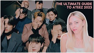 Reacting To The Ultimate Guide To Ateez 2023 PART ONE [upl. by Ahseral]