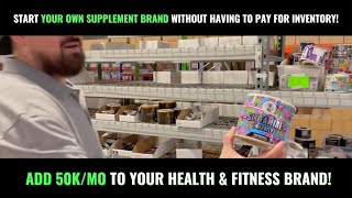 Your Own Private Label Supplement Brand  No Inventory Minimums  Drop Shipping [upl. by Giralda358]