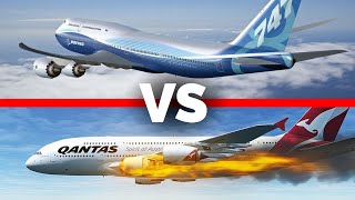 747 VS A380 [upl. by Yrrad]