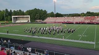 Lowellville High School Marching Band  Boardman Band Night  8262023 [upl. by Joao]