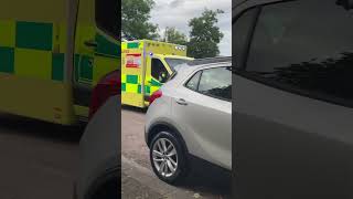 EEAST Boxed DSA Ford Transit giving blue lights and all sirens Wailers Yelpers and Phaser [upl. by Blatt]