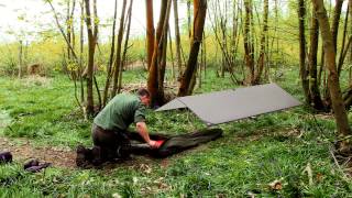 Lightweight Tarp And Bivvy Set Up [upl. by Eicrad353]