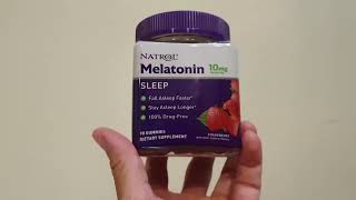 HONEST review of the Natrol Melatonin Gummies [upl. by Etram]