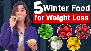 Top 5 Winter Foods for Quick Fat Loss  By GunjanShouts [upl. by Ahtelahs]