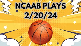 College Basketball Picks amp Predictions Today 22024 [upl. by Mmada]