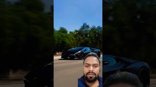 Black Lamborghini Ki Li Delivery trending automobile lamborghini comedy funny reaction [upl. by Oeniri]