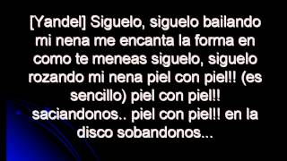 Wisin amp Yandel  Siguelo con letra [upl. by Ecile241]