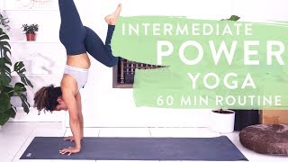 60 MINUTE INTENSE POWER YOGA  REAL TIME  SHONA VERTUE [upl. by Yci499]