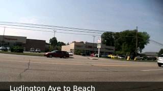 Ludington Michigan Driving Tour [upl. by Torrell515]