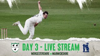 Live Stream  Worcestershire vs Warwickshire 🍐  Day Three [upl. by Rhpotsirhc]