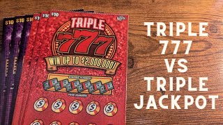 Triple 777 VS Triple Jackpot [upl. by Nahshunn]