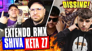 EXTENDO RMX  diss KETA zona 7   LELE BLADE  PAKY  SHIVA  GEOLIER  REACTION by Arcade Boyz [upl. by Audry]