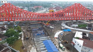 REL LAYANG JOGLO LIHAT KONDISINYA HARI INI PEMBANGUNAN UNDERPASS TERUS DIKEBUT [upl. by Ashwell]