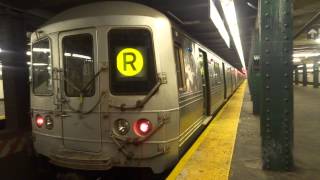 NYC Subway Special Forest Hillsbound R46 R Entering amp Leaving West 4th Street [upl. by Rebak]