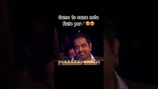 Jugalbandi flute amp vocal  Shankar Mahadevan amp Rasika Shekar shorts short subscribe bollywood [upl. by Aiseneg747]