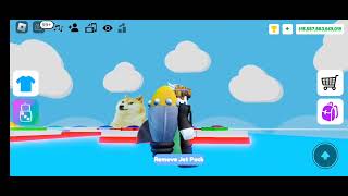 Roblox  Pop it trading tutorial how to craft jet pack [upl. by Yrruc1]