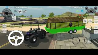 Eicher tractor 485 Vs Mahindra XUV 700 Crash Test 🥺 XUV 700 Crash Test 🥺 Eicher tractor 485 game 🎮😌👌 [upl. by Gomez974]