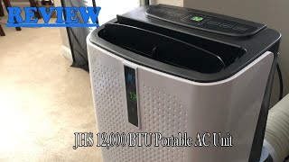 JHS 12000 BTU Portable AC Unit Review  Watch before ordering [upl. by Jordain]