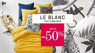 Le Blanc Blancheporte  opération petits prix jusqu’à 50 [upl. by Belinda]