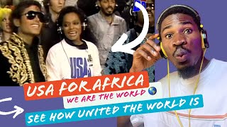 USA For Africa  We Are The World REACTION  BEST SONG EVER 😂💯 [upl. by Ketty]