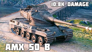 AMX 50 B WoT – 7Kills 108K Damage [upl. by Eniahpets734]