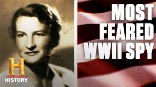 Virginia Hall The Most Feared Allied Spy of WWII  History [upl. by Ltsyrk]