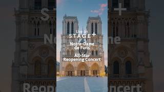 Watch the NotreDame de Paris reopening concert live on STAGE   classicalmusic [upl. by Nosreme]