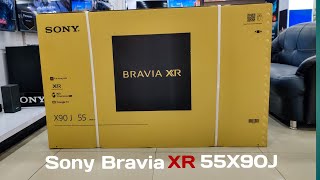 Sony Bravia XR 55X90J Unboxing [upl. by Danete]