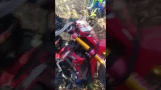 приехали😂 endurox ataki exc250 dirtbike enduromotocross motocross endurocross smartphone [upl. by Kirrad]