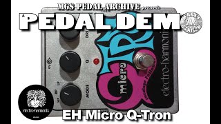 ElectroHarmonix Micro QTron [upl. by Vez]