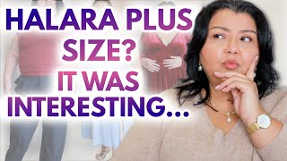 First Ever Halara Plus Size Try On Haul  HONEST REVIEW [upl. by Horodko173]