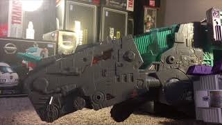 Transformers Titans Return 2 Metroplex vs Trypticon Stop Motion [upl. by Esteban]