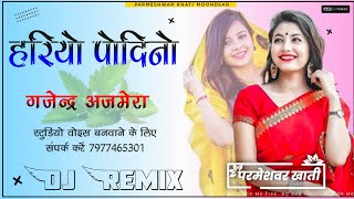 Hariya Podina 4D Brazil Bass Remix हरिया पोदीना DjRemix Gajendra Ajmera Chup Jahi Re Hariya Podina [upl. by Gleda68]