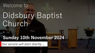 DBC Sunday Worship 10th November 2024 [upl. by Bank]