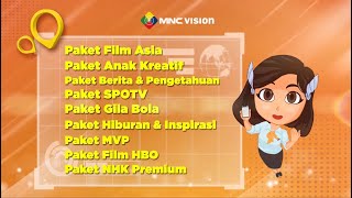 Cara Mudah Tambah Paket MNC Vision [upl. by Burd]